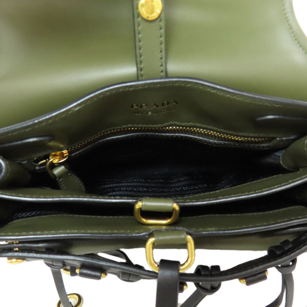 Prada 1BD050 Chain Bag Shoulder Leather Women's PRADA - Picture 5 of 16